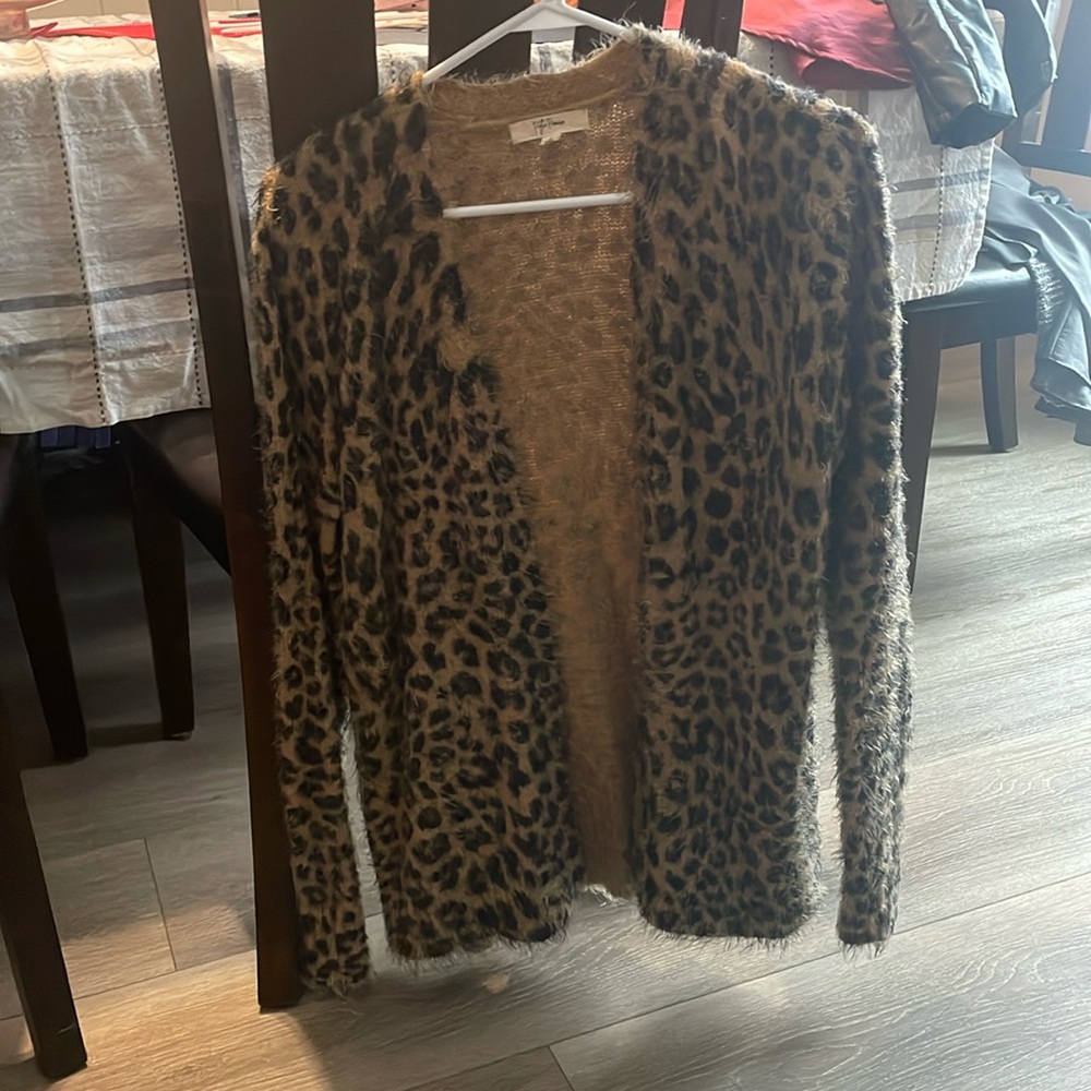 Leopard cardigan